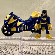 Imaginext Batgirl Motorcycle Figure Set DC Super Friends Fisher Price Ma... - $13.72