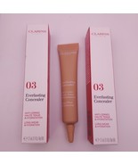 LOT OF 2 Clarins Everlasting Concealer 03 MEDIUM DEEP Long Wear Hydration - $27.75 CAD