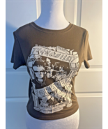 Super Soft Adorable Short Sleeve Dazy Graphic Crop Top Adult Size SM - $7.99