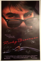 Risky Business Signed movie poster  - £142.37 GBP
