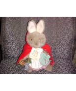 15&quot; Eden Beatrix Potter Mrs. Rabbit Christmas Party Plush W/Tags Federic... - £58.32 GBP