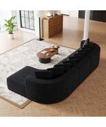 Chenille Sectional Sofa: Modern Cloud L-Shaped Modular Sofa (Right Chaise) - $13,393.96 MXN