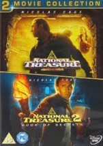 National Treasure 1 And 2 DVD (2012) Nicolas Cage, Turteltaub (DIR) Cert PG 2 Pr - £14.94 GBP