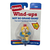 VINTAGE 1990 PLAYSKOOL WIND-UPS NOT SO GRAND BAND LION SAXAPHONE NEW SEALED - $267.48 MXN