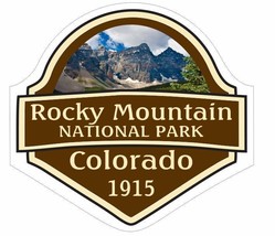 Rocky Mountain National Park Sticker Decal R1455 Colorado YOU CHOOSE SIZE - $1.95+
