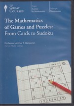 The Mathematics of Games and Puzzles; From Cards to Sudoku (2013) Great Courses - $24.45