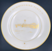 1997 Lenox Hummingbird Party Royal Birkdale Winner Commemorative Dinner Plate - £24.64 GBP