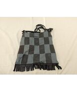 Unbranded Checkered Style Women&#39;s Purse/Bag Short Straps Black and Grey ... - €7,65 EUR