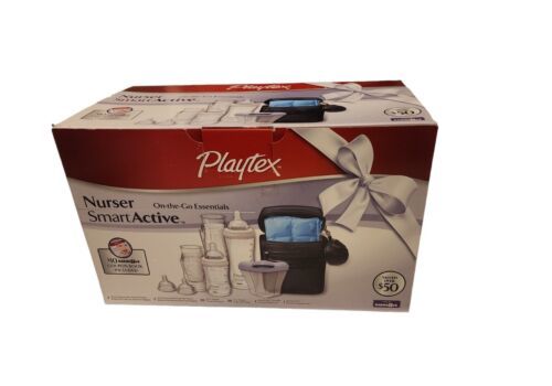 Playtex Nurser drop in 4 oz/10 oz liners, bottles Active On-the-Go gift set new - $148.50