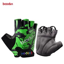 BOODUN Kids Cycling Gloves Half Finger Shockproof  MTB Road Bike Bicycle Gloves  - £85.99 GBP