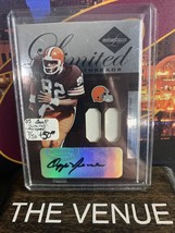 2005 Leaf Limited Threads At the Half #LT69 Ozzie Newsome AUTO 7/50 - £33.45 GBP