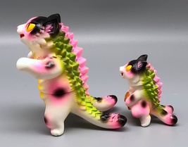Max Toy Pink Spotted Odd-Eye Negora and Micro Negora w/ Fish - Rare image 6