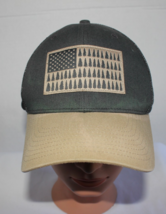 Columbia Men&#39;s Flexfit Game Flag Mesh Back Tan/Gray Hat Cap Size L/XL - $12.99