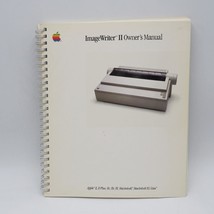 Apple ImageWriter II Owner&#39;s User Manual Guide Computer Spiralbound Book... - $54.03