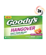 3x Pack Goody&#39;s Hangover Pain Relief Berry Citrus Boost Powder - 4 Stick... - €13,87 EUR
