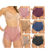 Women&#39;s 12 Pack Lace Detailing Hi-Waisted Microfiber Shaping Briefs - $884.58 MXN+