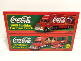 1998 Coca~Cola Holiday Classic Carrier Truck &amp; Classic Carrier w/‘53 Cor... - $12.38