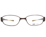 Oakley Gafas Monturas Poetic 2.0 Polished Brown Ovalado Textura Logos 50... - £25.63 GBP
