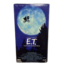 ET  The Extra Terrestrial Black &amp; Green VHS 1988  Steven Spielberg - £3.12 GBP