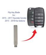 2015-2018 Hyundai Kia Remote Flip Key Blade KK10 LXP90 81996-2S020 - $146.52 MXN