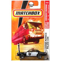Matchbox 2008 54 &#39;78 Dodge Monaco Police Car 1:64 Scale Collectible Die Cast Car - £17.13 GBP