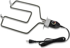 Grill Heating Element And Electric Smoker Replacement With Adjustable Thermostat - £41.01 GBP