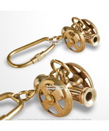 Handmade Brass Miniature Ship Cannon Keychain Keyring Nautical Gift Souv... - £7.76 GBP