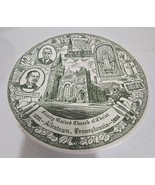 Vtg 1891-1966 Trinity United Church of Christ Allentown PA Transferware ... - $346.64 MXN