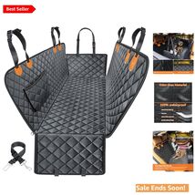 Ultimate Waterproof Dog Car Seat Cover - Durable Nonslip Hammock with Si... - $65.29