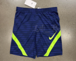 NWT Nike CW5850-492 Men&#39;s Dri-Fit Strike 21 Training Shorts Slim Fit Blu... - £21.72 GBP