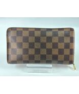 Louis Vuitton Damier Ebene Zippy Wallet - $225.00
