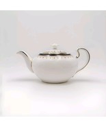Aynsley Leighton Smooth Teapot &amp; Lid Cobalt Blue Gold Spout Handle Vtg - $3,141.32 MXN