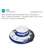 Intex Mega Chill Inflatable Floating 24 Can Beverage Cooler for River Ru... - $323.78 MXN