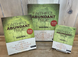 Faithful Abundant True: Three Lives Going Deeper Still 3 DVD Set + Member Book - £47.79 GBP