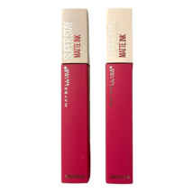 Bundle of 2 Pink Lip Color Maybelline Super Stay Matte Ink 125 INSPIRER ... - $9.49
