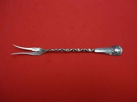 Cabbage Rose by Whiting Sterling Silver Butter Pick 2-Tine - $107.91