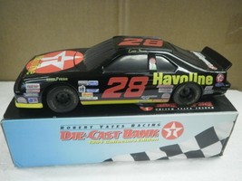 Diecast Texaco Havoline Racing Car BANK- BOXED- NEW- W15 - £2.89 GBP