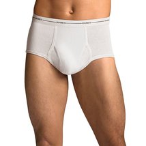 Hanes Men&#39;s White Briefs 3 Pack_White_M - $14.98+