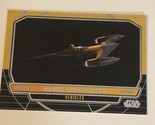 Star Wars Galactic Files Vintage Trading Card #245 Naboo Starfighter - $2.96