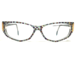Vintage Coeln Optik Brille Rahmen Mod.0188/174 Klar Violett Blau 55-15-120 - $64.89