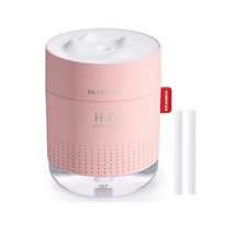 SmartDevil Small Humidifiers 500ml | Night Light Function Two Spray | Pink - £49.13 GBP