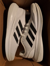 adidas Women&#39;s Run Falcon 3.0 Shoe Size 10 White/Black NEW IN BOX - £45.31 GBP