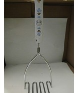 Vintage 10 3/4&quot; EKCO USA Dutch Tulip Masher, Potato Masher - $12.34 CAD