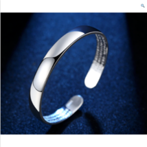 925 Sterling Silver High Gloss Engraved Bangle - FAST SHIPPING!!! - £7.91 GBP