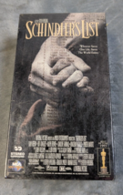 Schindler&#39;s List Vhs 1994 2-Tape Set First Release Factory Sealed Watermark - £5.59 GBP