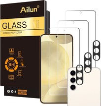Glass Screen Protector for Galaxy S24 3 Pack 3 Pack Camera Lens Tempered... - $18.64