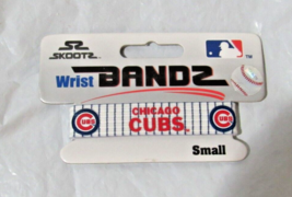 MLB Chicago Cubs White Wrist Band Bandz Officially Licensed Size Small S... - £10.37 GBP