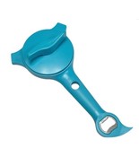 Kuhn Rikon 5-in-1 Multi Purpose Jar &amp; Bottle Opener QVC K51429 Aqua - $362.32 MXN