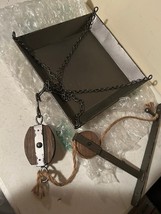 New large candle Tray with Pulley - SALE image 3