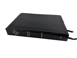 1989 Dake&#39;s Annotated Reference Bible Old and New Testaments black leath... - £27.28 GBP